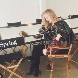 Nasty Gal vinyl skirt size 4